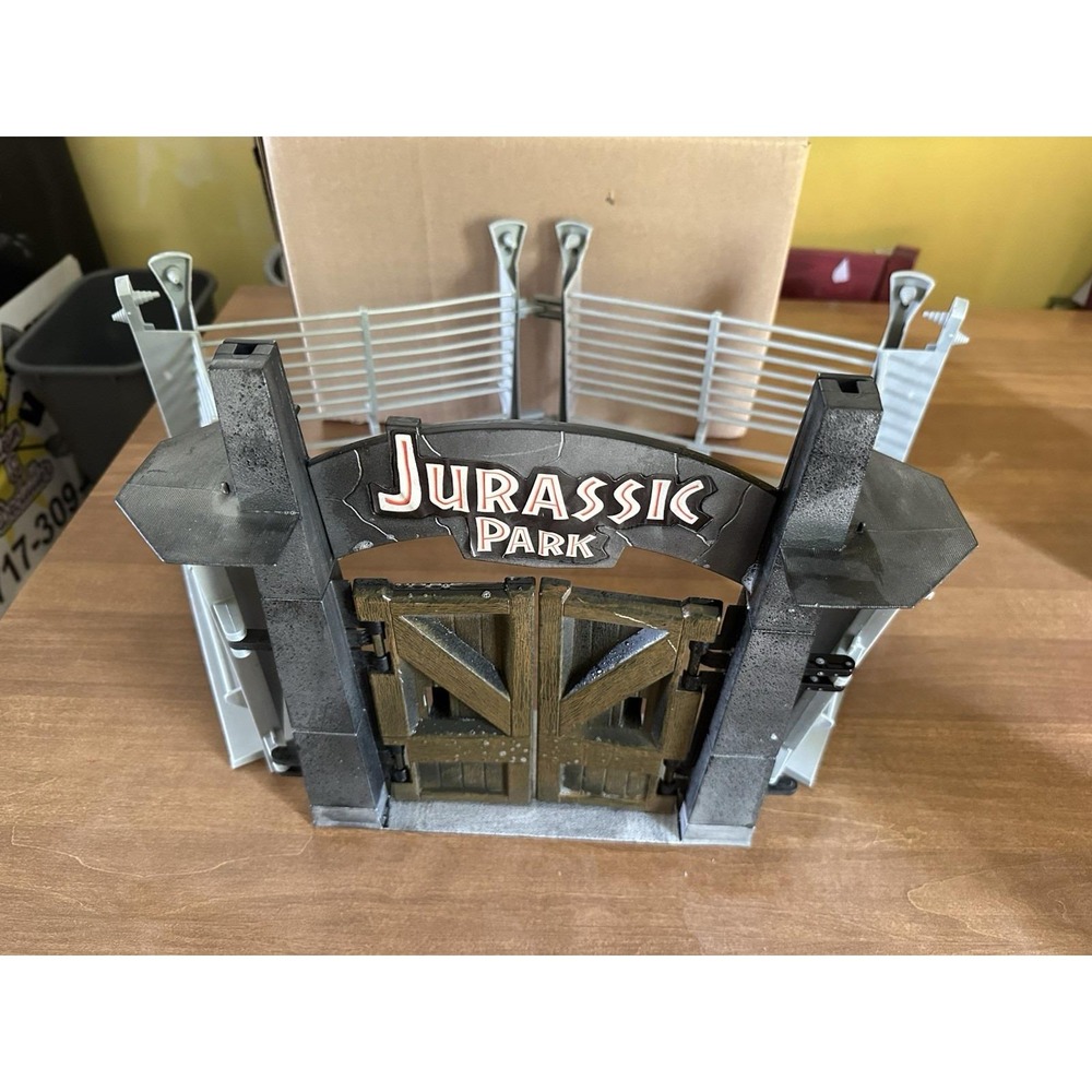 Jurassic Park Compound Command Center Fence & Gate 2000 Kenner